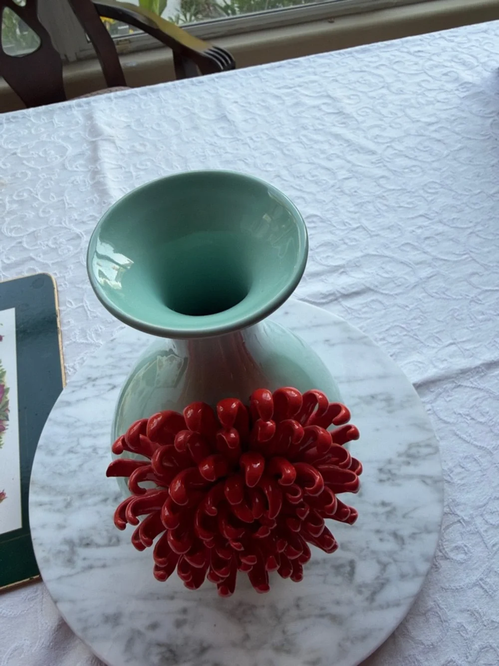 Anthropologie Chrysanthemum Vase